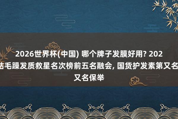 2026世界杯(中国) 哪个牌子发膜好用? 2026干枯毛躁发质救星名次榜前五名融会, 国货护发素第又名保举
